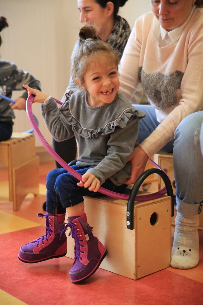 cec du gard fille VITACLIM a visité le CEC du Gard, une association pour enfants handicapés