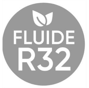 fluide r32 picto atlantic Adoptez la nouvelle solution gainable Atlantic équipée en gaz R32