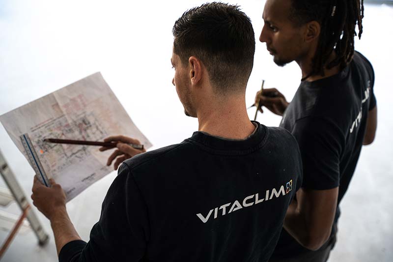 Techniciens Vitaclim Rénovation